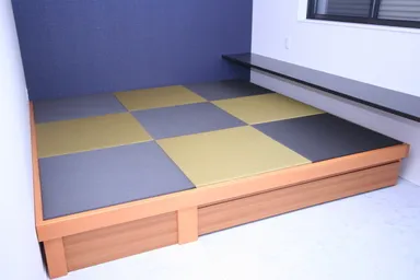 III型ユニット畳 4.5畳 畳：茄子紺とからし