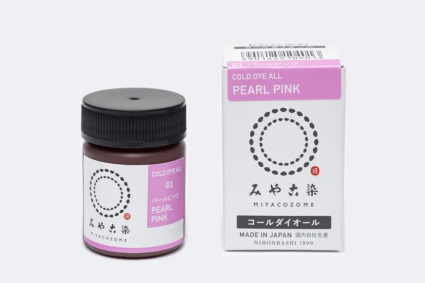 ブームとなったピンク色の染料