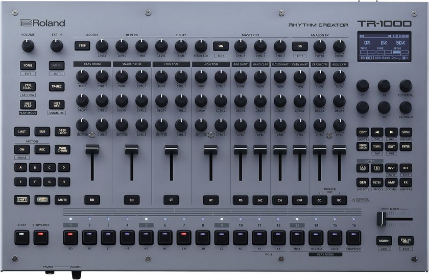 『TR-1000』トップ・パネル