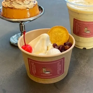 MCT脂肪燃焼 白玉あんパフェ