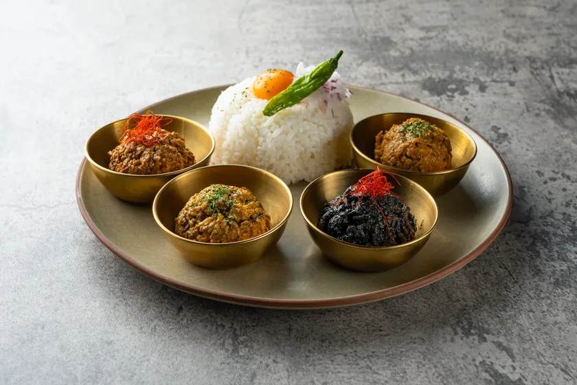 4種盛り 世界のキーマ