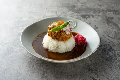 明凛堂カレー合掛け　世界のキーマ