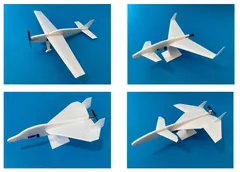 AIを取り入れて作った飛行機のサンプル