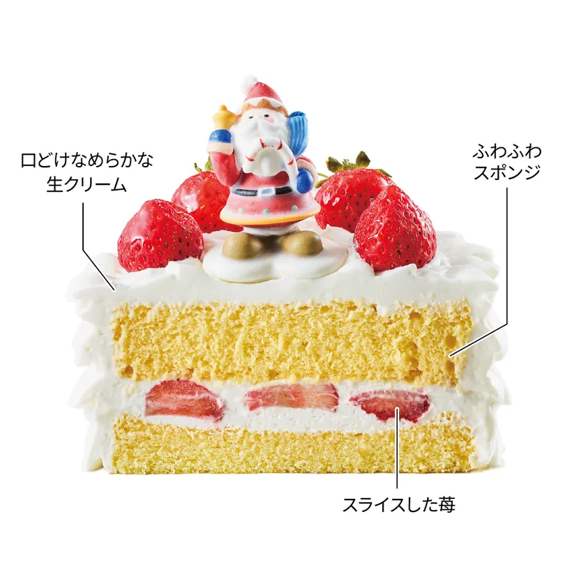 ホワイトクリスマス(断面)