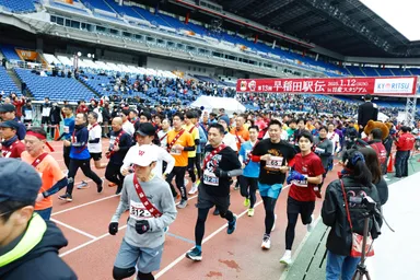 日産スタジアム（横浜市）を走ろう！