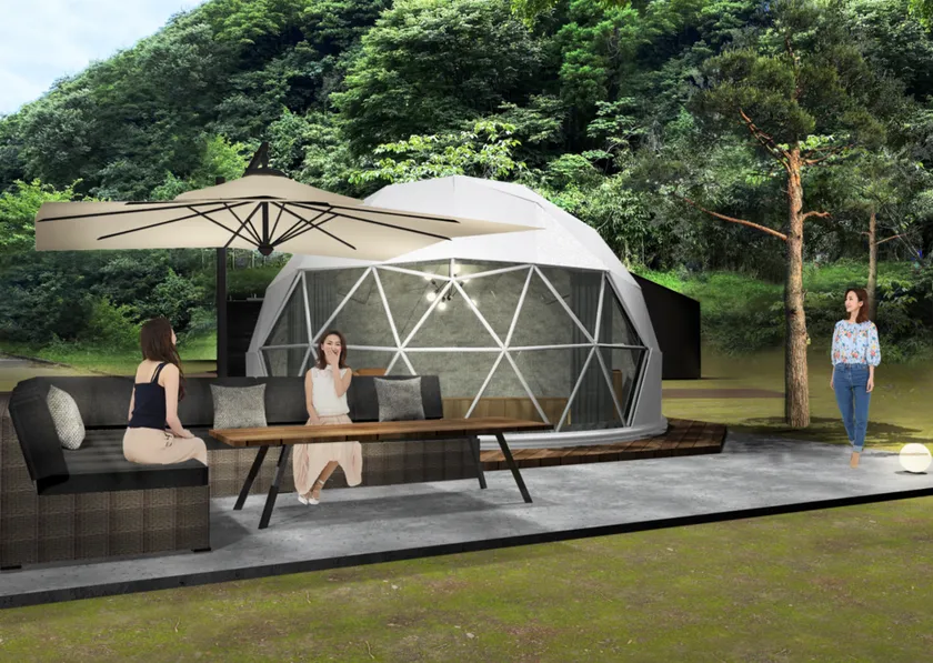 グランピング棟 外観