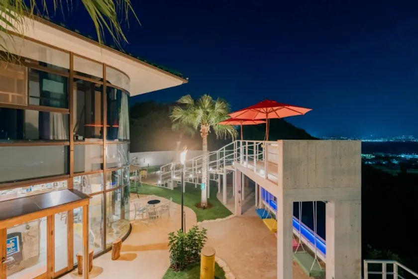 夜のオーシャンビュー