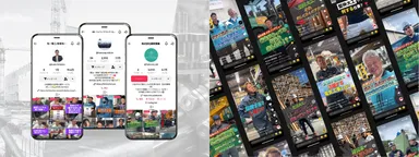 ショート動画を活用したSNS採用支援サービス