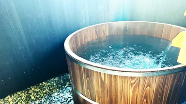 鈴 夢見坂夢子 露天風呂