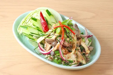 きのこのラープ