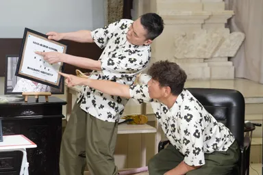 謎解きを解く太田光と上田晋也_太田上田