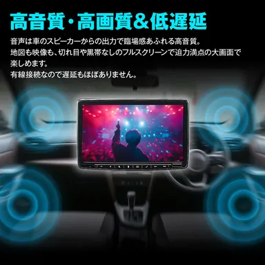 高音質高画質＆低遅延