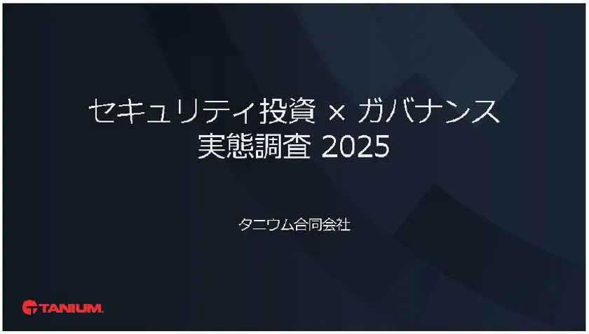 セキュリティ投資×ガバナンス実態調査2025