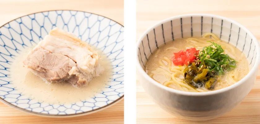 角煮おでん(単品注文のみ)＆〆にはぜひ豚骨ラーメン
