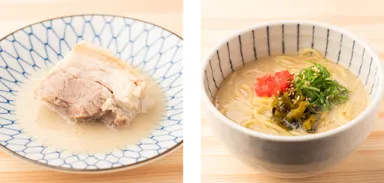 角煮おでん(単品注文のみ)＆〆にはぜひ豚骨ラーメン