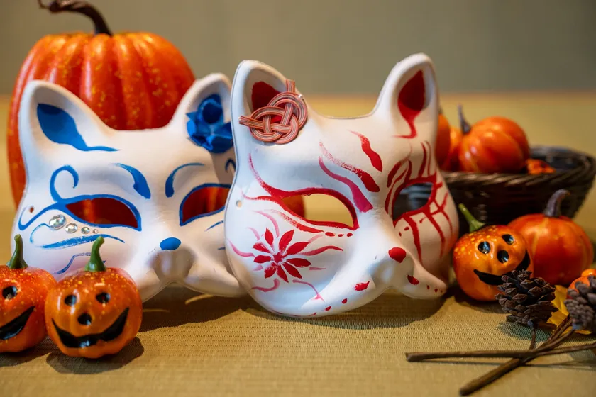 和の仮装で楽しむNazunaのハロウィン