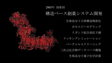 国産初構造ベース創薬システム研究開発