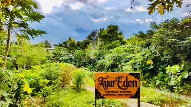 リゾート併設ハーブ農園