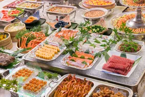 「四万グランドホテル」食事(1)