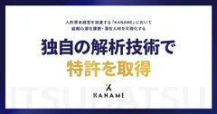 独自の解析技術で特許取得