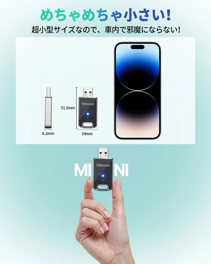 超小型・スマートデザイン
