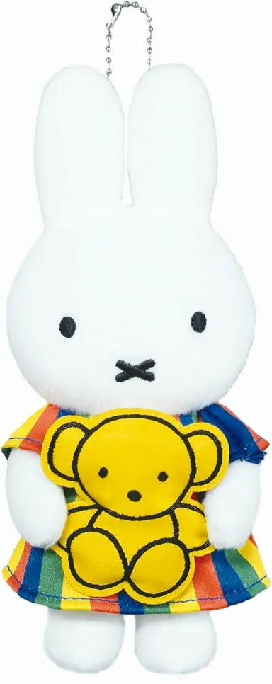 カラフルワンピース＆くまちゃんマスコット