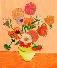 「新・ひまわり」〜ゴッホに着想を得て〜／2025年