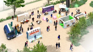 イベント会場イメージパース