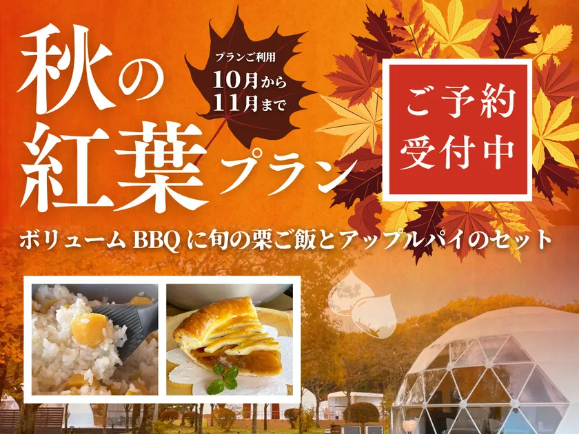 紅葉シーズン限定プラン