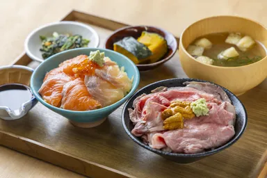 金太郎の小丼定食