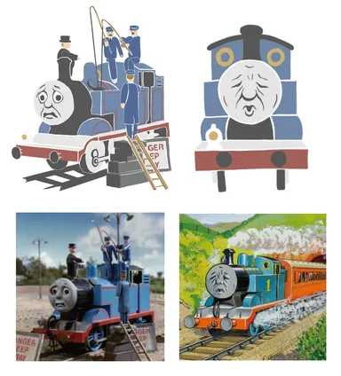 シリーズ1の12話「トーマスとさかなつり」　汽車のえほん第4巻「トーマスのさかなつり」