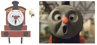 シリーズ3の69話「あかはなのジェームス」