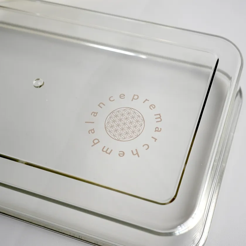 フラワーオブライフのロゴ入り