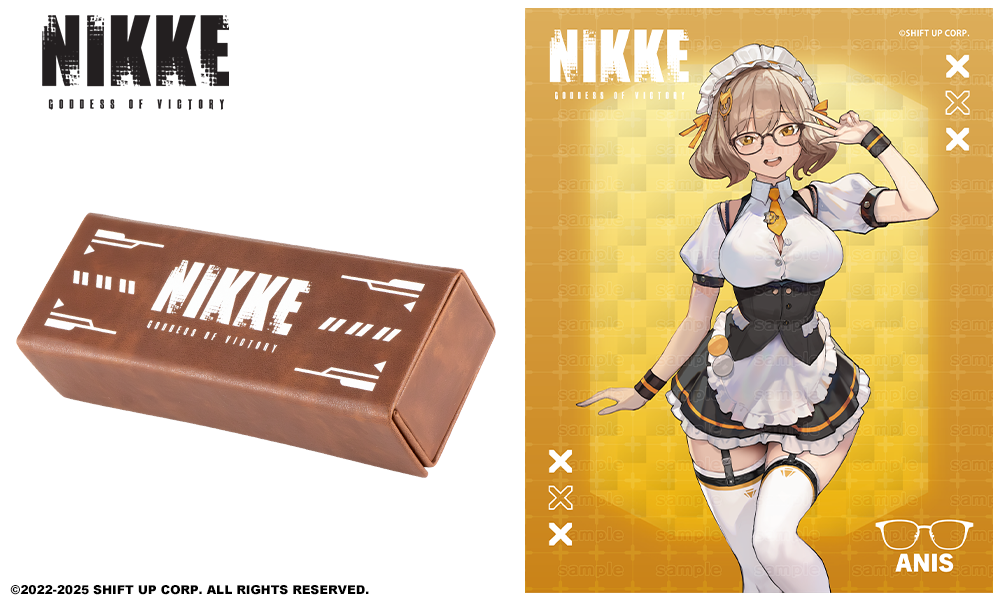勝利の女神：NIKKE コラボレーション眼鏡 ラピモデル、アニスモデル