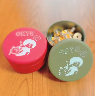 お灸道具　おきゅう缶