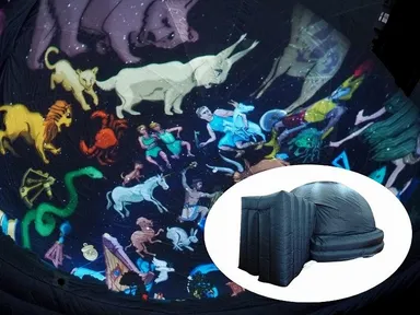 移動型プラネタリウム(イメージ)