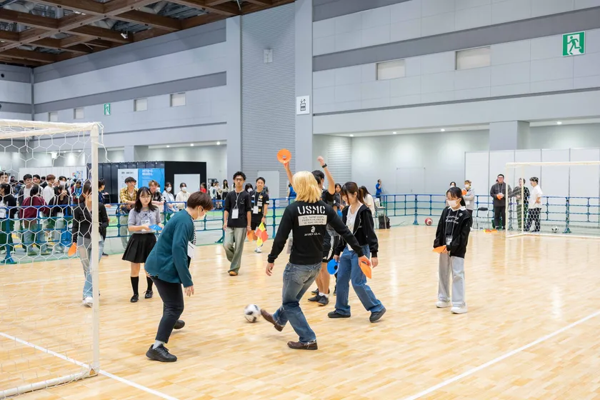 エンジョイアクティブゾーン「デフサッカー」