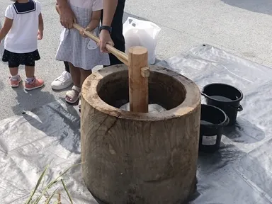 餅つき大会