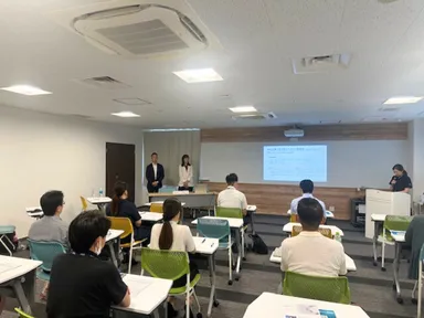 沼津信用金庫主催セミナー中の様子