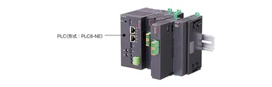 PLC8シリーズはPLC(本体)、入出力カード、終端カードから構成されます。