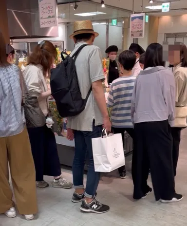 高島屋催事風景