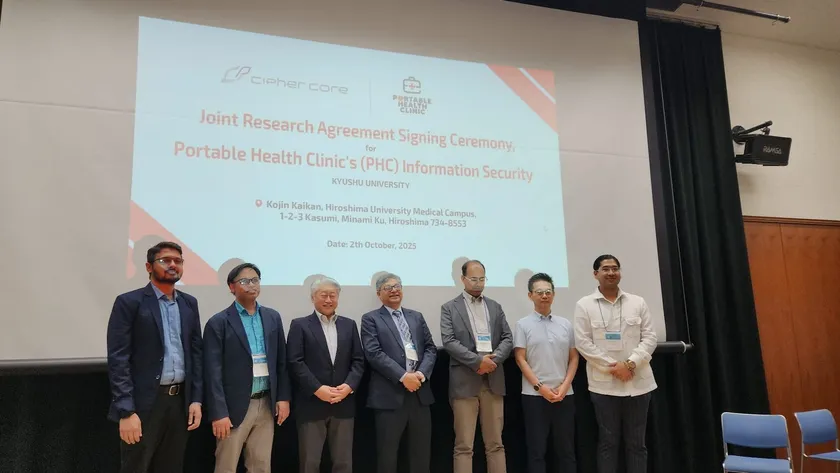 共同研究調印式