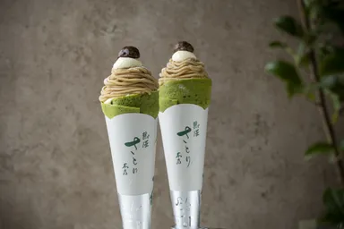 ちょっぴり贅沢に。ほっくり濃厚な「秋栗モンブランクレープ」