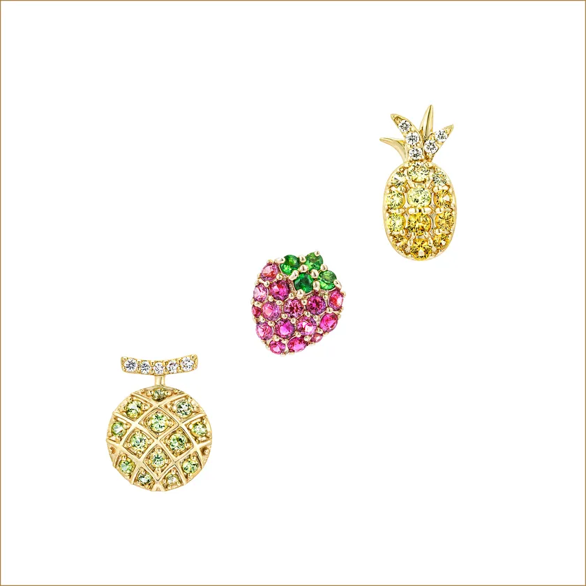 K10YG 片耳用ピアス (2)