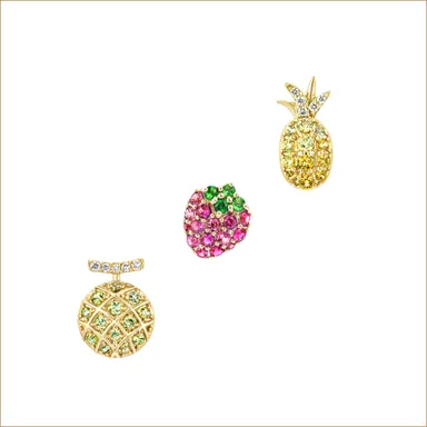 K10YG 片耳用ピアス (2)