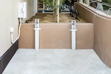 ワンちゃん・ネコちゃん専用足洗い場