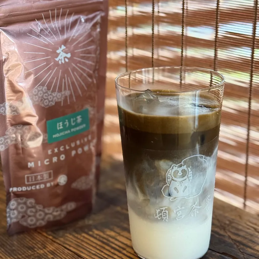 中煎りほうじ茶ラテ