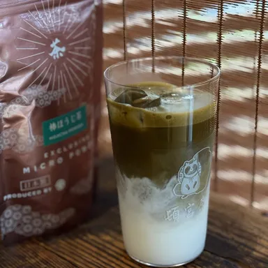 棒ほうじ茶ラテ