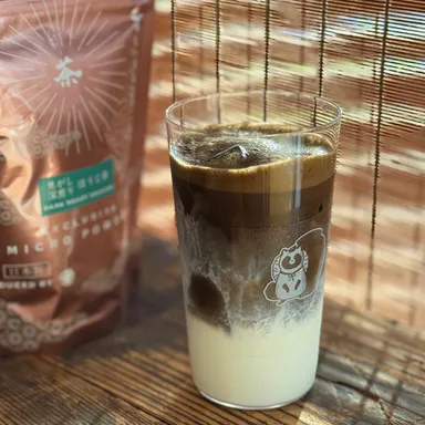深煎りほうじ茶ラテ