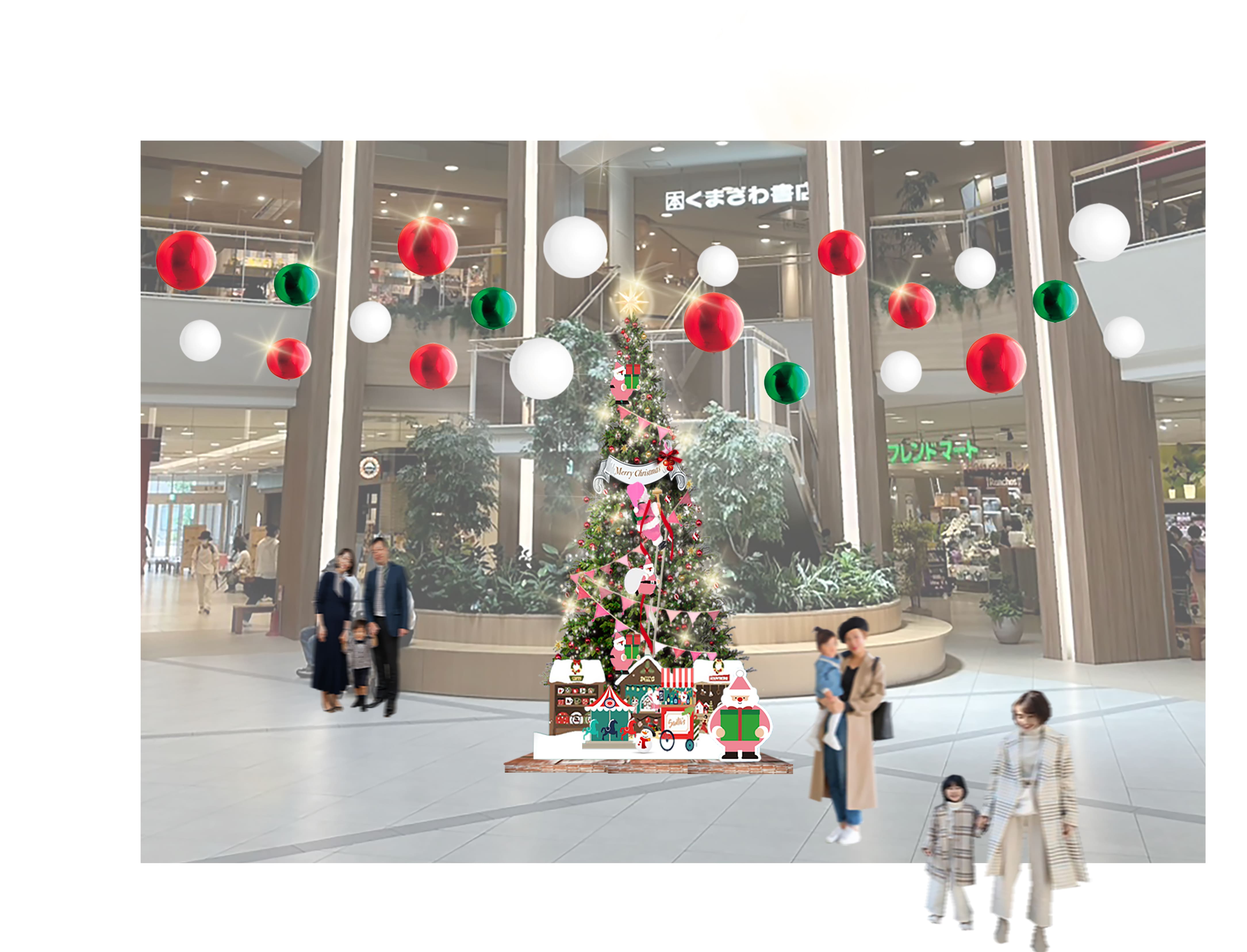 パンまみれマルシェ”も“豪華クリスマス抽選会”も！ MOMOテラス全体が